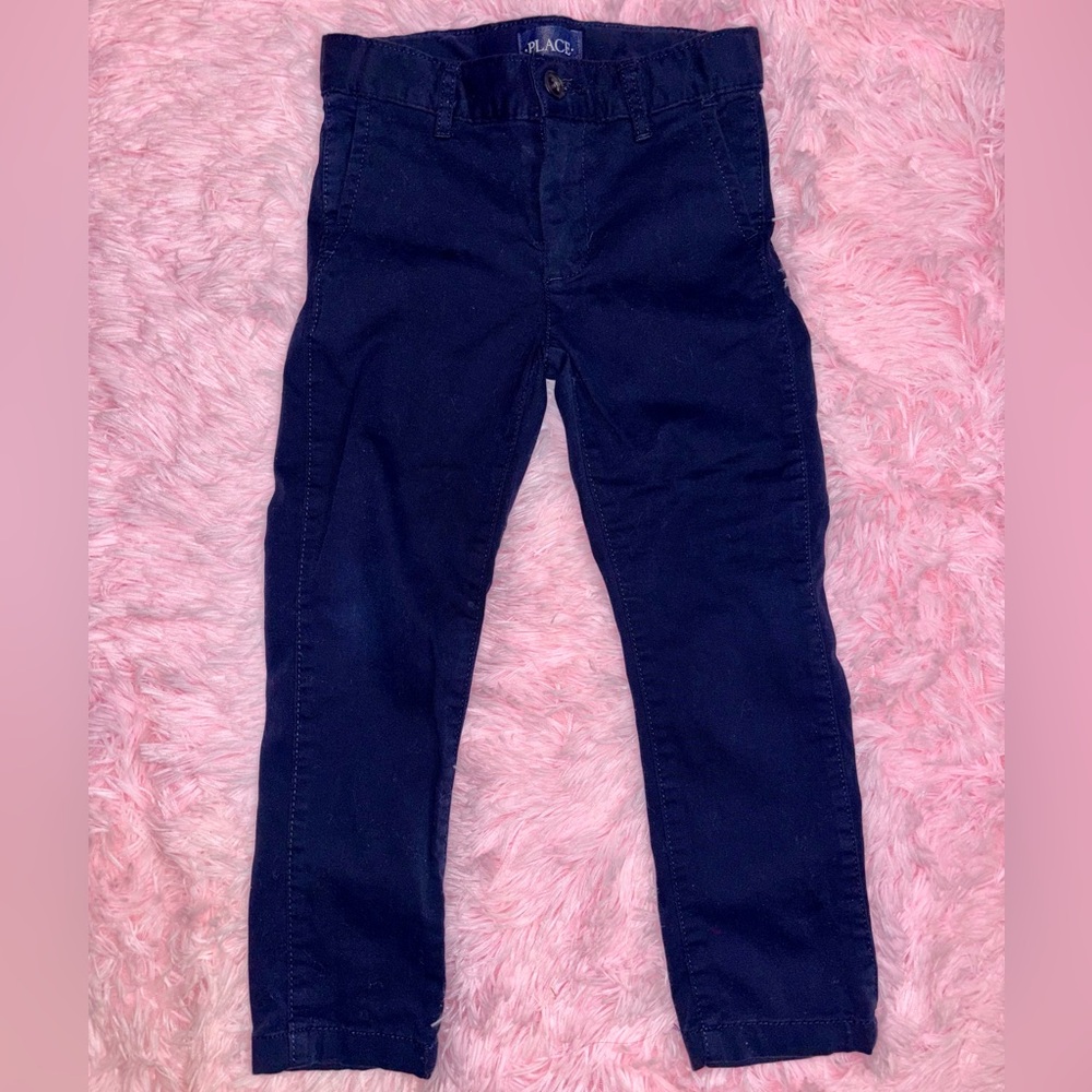 PLACE Boys Dark Blue Pants - Size 5